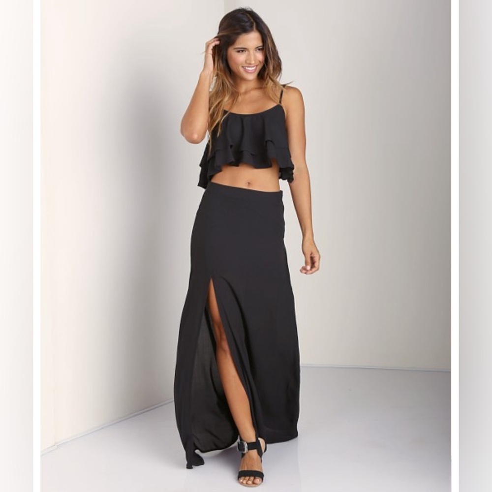 Show me your Mumu Mick Slit Skirt